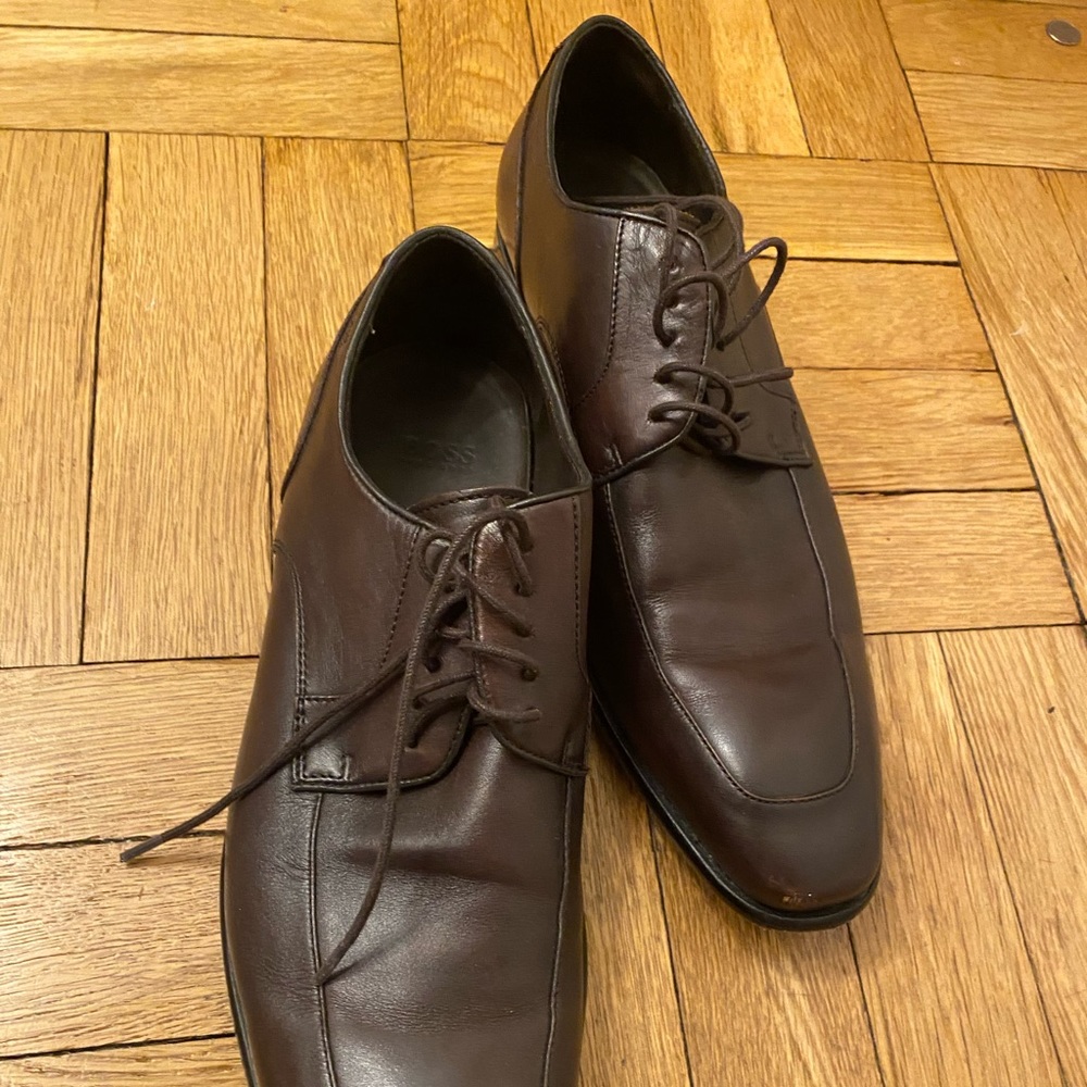 Hugo Boss Vero Cuoio Italian Leather Shoes